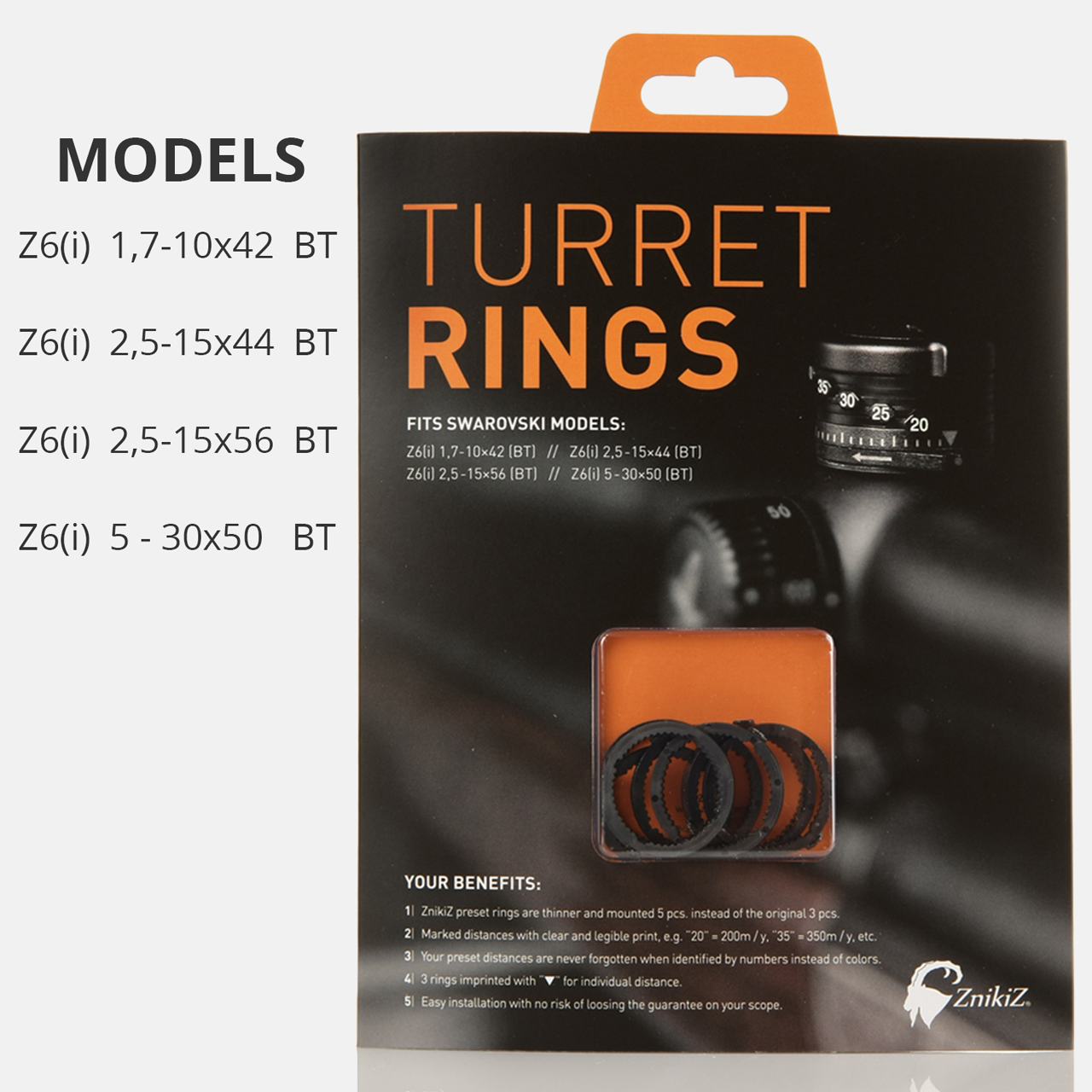 ZnikiZ Turret rings for Z6